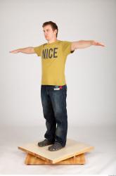 Whole Body Man Animation references T poses Casual Average Studio photo references